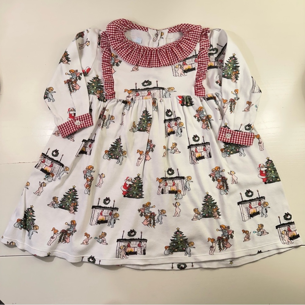 Sal & Pimenta Christmas Nightgown 2T